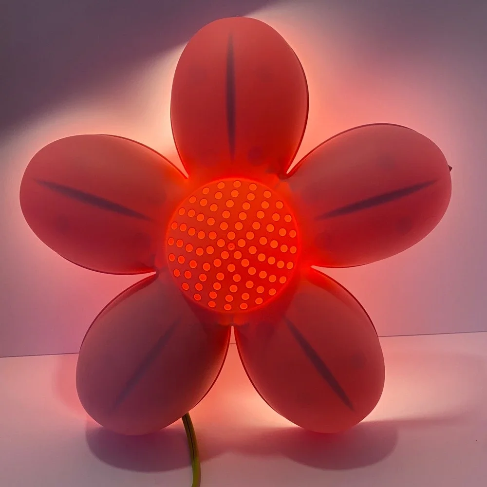 IKEA SMILA BLOMMA Wall Lamp Kids 13.5
